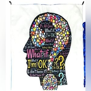 Enlightened Anonymous meditation mat cover